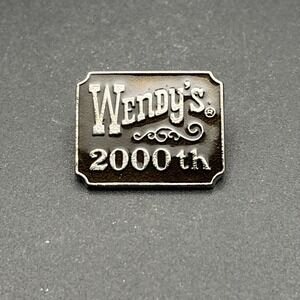 Wendy's Fast Food Restaurant 2000th Employee Lapel Hat Pin